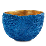 Currey & Co Jackfruit Cobalt Blue Vase - Final Sale