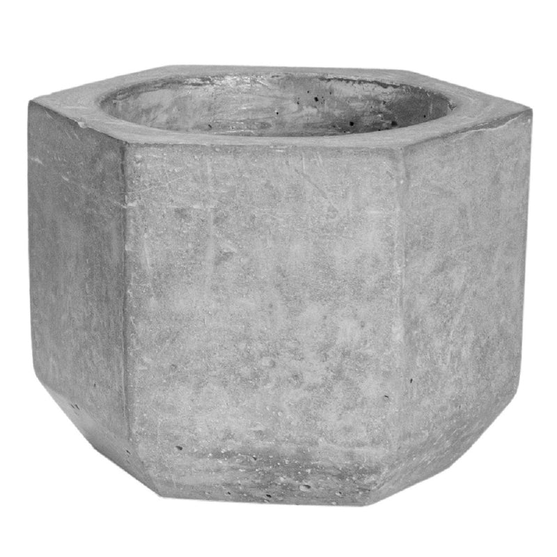 Hexagon Concrete Planter