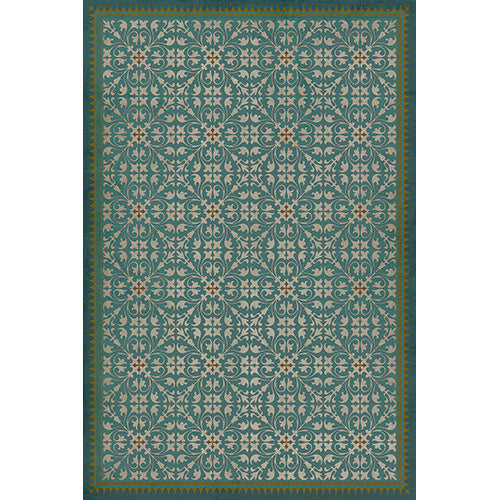 Pattern 21 - Contrariwise Vinyl Floorcloth