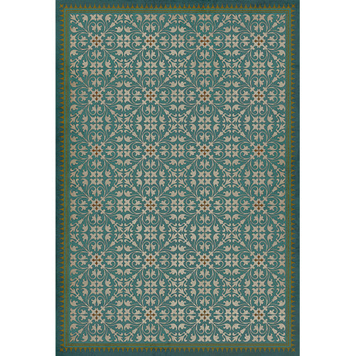 Pattern 21 - Contrariwise Vinyl Floorcloth