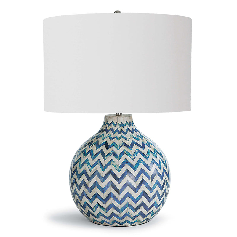 Regina Andrew Chevron Bone Table Lamp