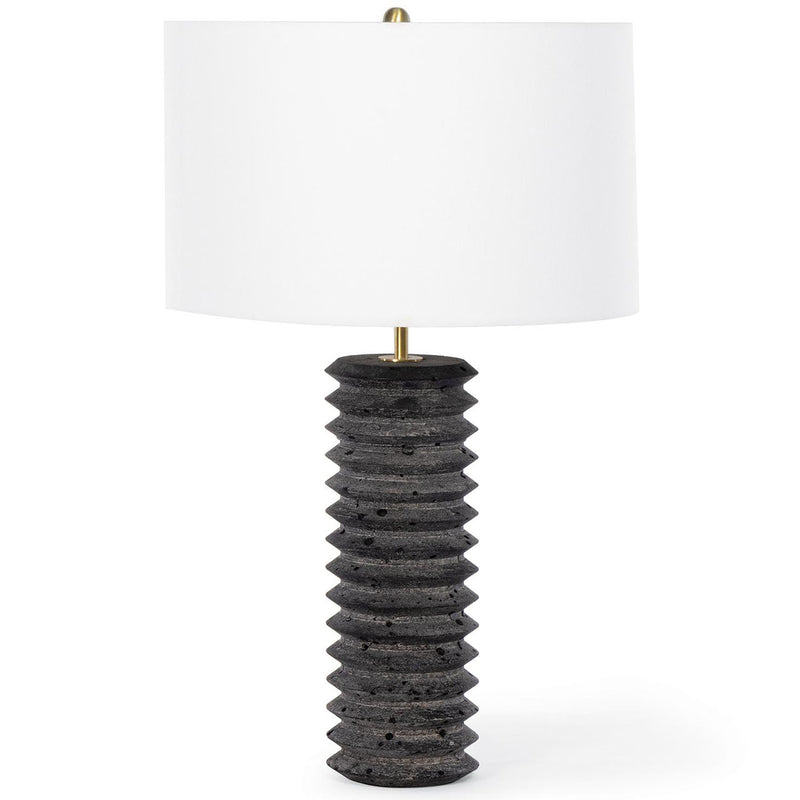 Regina Andrew Noir Column Lamp