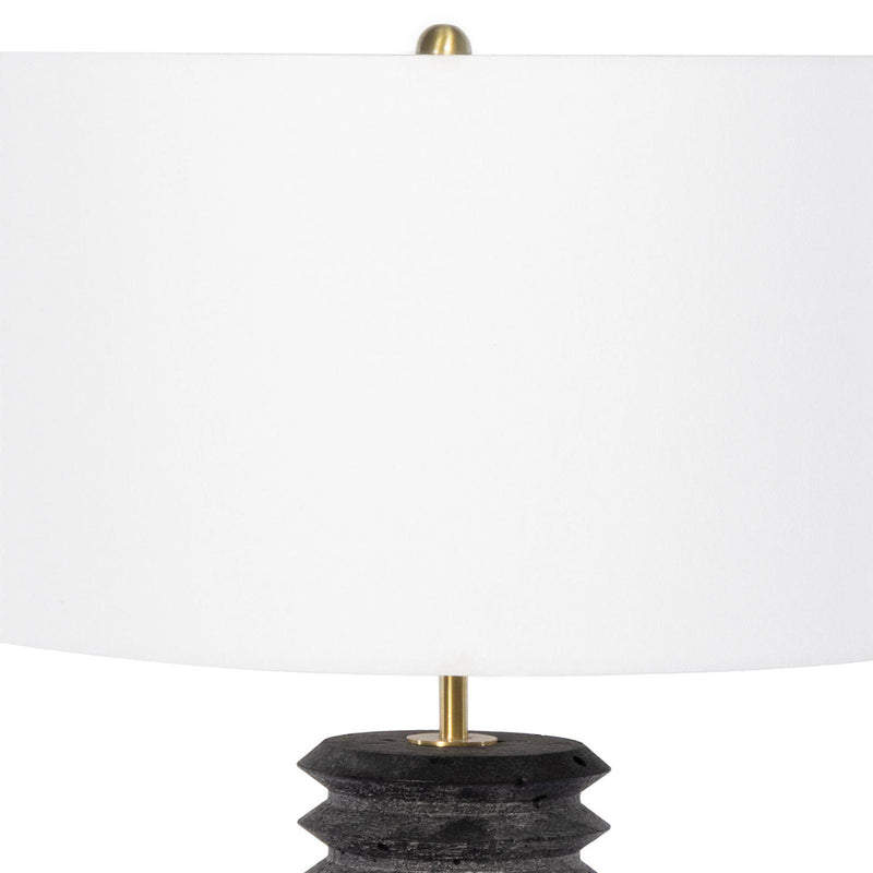 Regina Andrew Noir Column Lamp