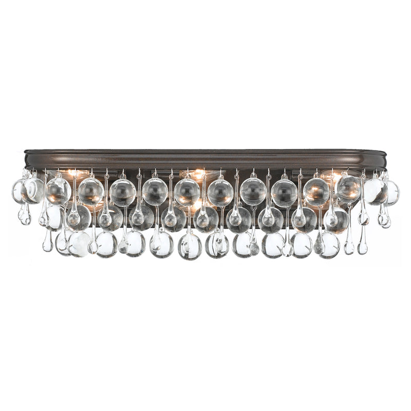 Crystorama Calypso 6-Light Bath Vanity Lighting