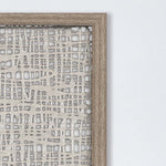 Natural Texture Framed Art Set of 2