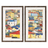 Meagher Primary Rooftops Framed Art Set of 2