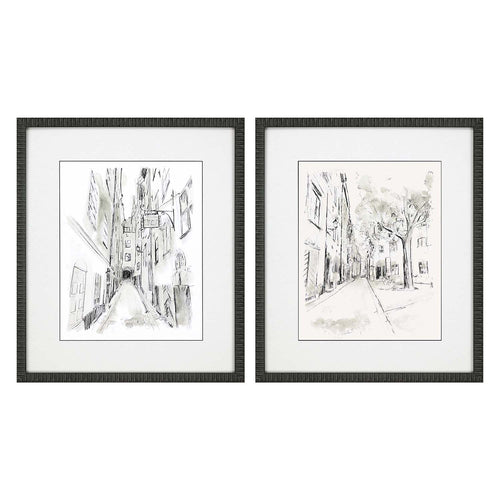 Vess European City I Framed Art Set of 2