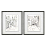 Vess European City II Framed Art Set of 2