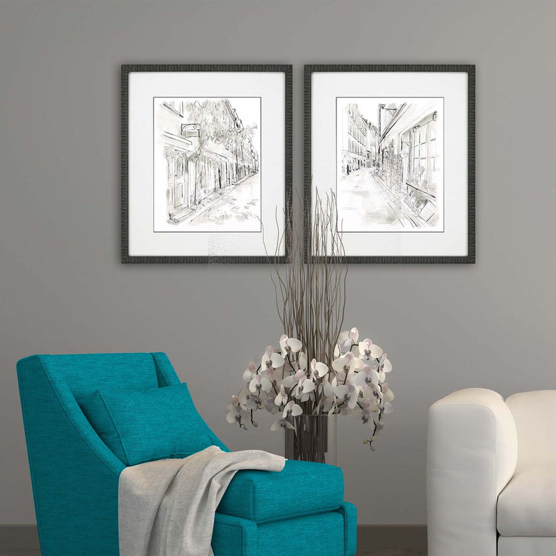 Vess European City III Framed Art Set of 2