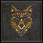 Fox Totem Framed Print