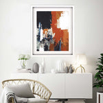 Cannon Orange Crush I Framed Art