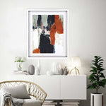 Cannon Orange Crush II Framed Art