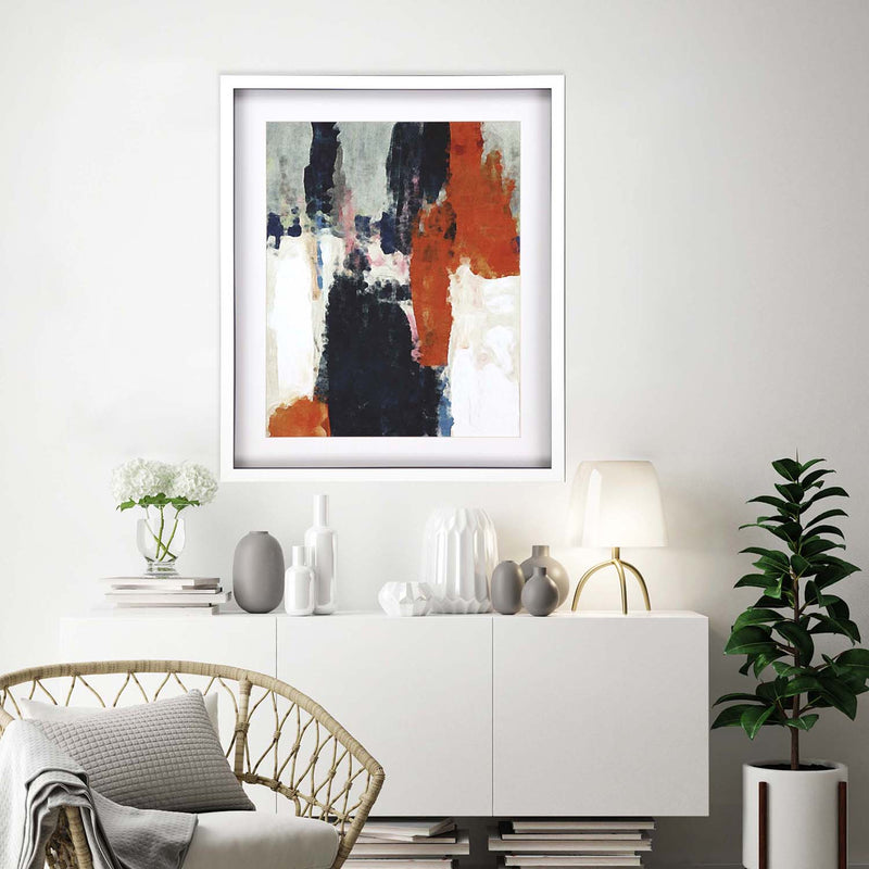 Cannon Orange Crush II Framed Art