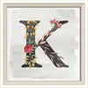 Garden Alphabet K Framed Print