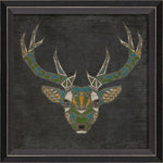 Deer Totem Framed Print