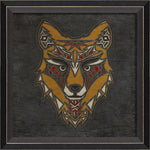 Fox Totem Framed Print