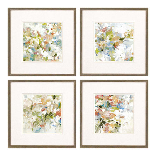 Ridgers Floral Blush Framed Art Set of 4