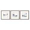 Vess Shoreline Blues III Framed Art Set of 3