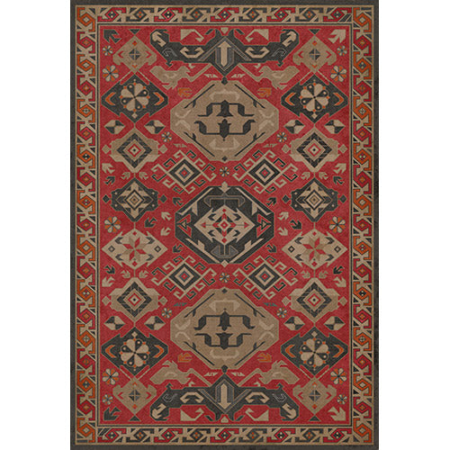 Traditional - All Spice Vinyl Floorcloth