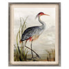 Wilson Grey Heron Framed Art