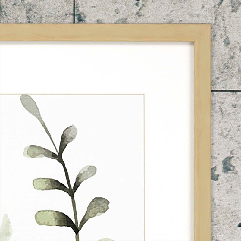 Allen Watercolor Sage Framed Art Set of 2