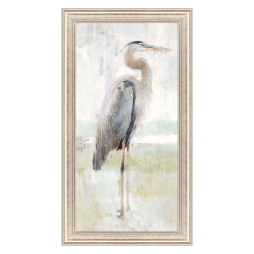 Micher Great Blue Heron Framed Art