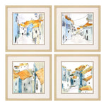 Dixon Sidewalks Framed Art Set of 4