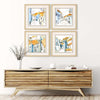 Dixon Sidewalks Framed Art Set of 4