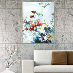 Fabrikken Abstract Floral Framed Art