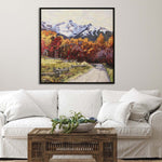 Moore Rocky Mountain Road Canvas Art