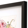 Tavoletti Floral Figure II Framed Art