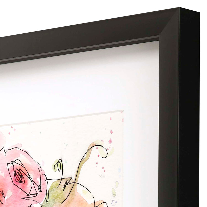 Tavoletti Floral Figure II Framed Art