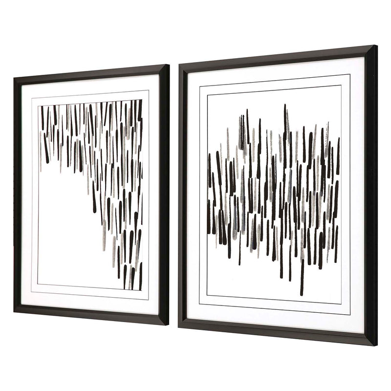 Fuchs Tonal Framed Art Set of 2