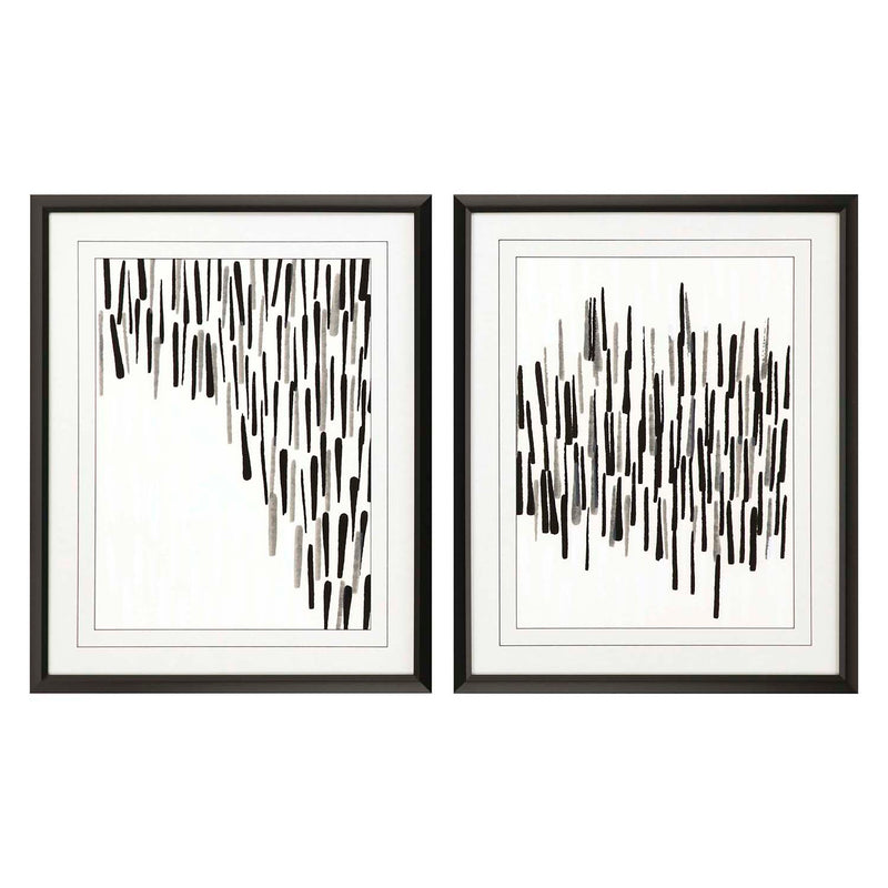 Fuchs Tonal Framed Art Set of 2