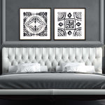 Poesia Farmhouse II Framed Art Set of 2