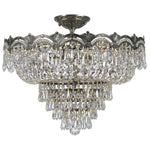 Crystorama Majestic 5-Light Semi Flush Ceiling Mount