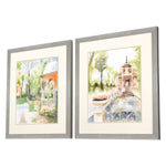 Jardine Peaceful Gardens Framed Art Set of 2