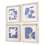 Nicoll Indigo I Framed Art Set of 4