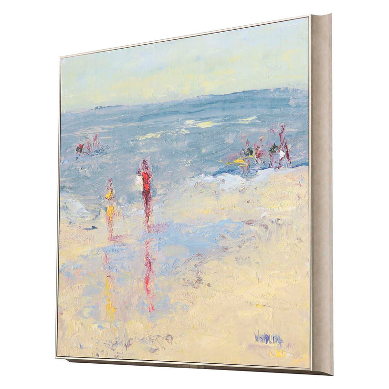 Wendling Impasto Beach Day I Framed Art