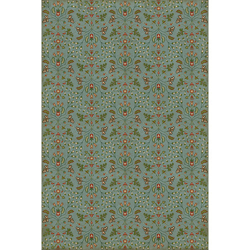 Franklin - Polly Baker Vinyl Floorcloth