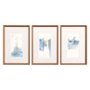 Adamson-Ray Above the Horizon I Framed Art Set of 3