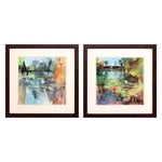 Doyle Lily Pond Framed Art Set of 2