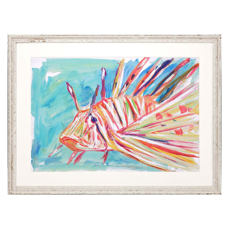 Beauchamp Colorful Fish Framed Art