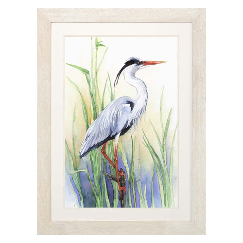 Roberts Heron I Framed Art