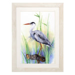 Roberts Heron II Framed Art