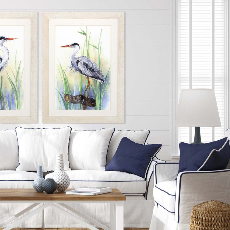 Roberts Heron II Framed Art