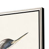 Audubon Great Heron I Framed Canvas Art