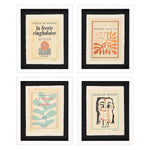 Burney Lepal II Framed Art Set of 4