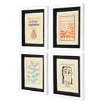 Burney Lepal II Framed Art Set of 4