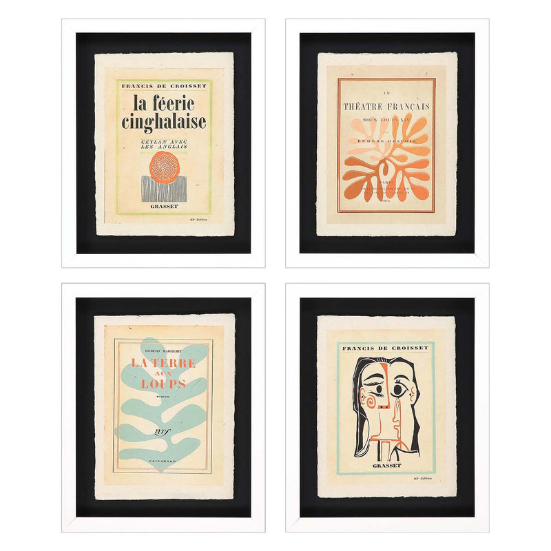 Burney Lepal II Framed Art Set of 4